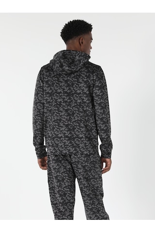 Colin's Slim Fit Dar Kesim Kapüşonlu Antrasit Erkek Ceket CL1056965_Q1.V2_ANT
