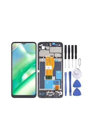 Realme Rmx3624 Realme C33 Ekran Lcd Uyumlu Dokunmatik Full Çıtalı-rl-c33-lcd