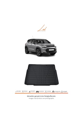 Citroen C3 Aircross 3d Havuzlu Paspas Alt Kademe Bagaj Havuzu