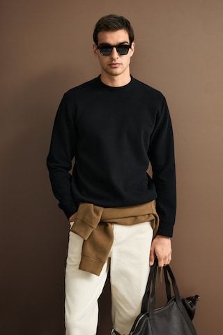 Lufian Logan Erkek Sweatshirt Siyah Siyah 112030194100100