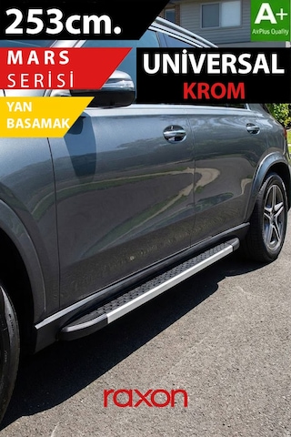 Mars Serisi Yan Basamak 253 Cm Universal Kaymaz Yüzey & Dayanıklı Tasarım