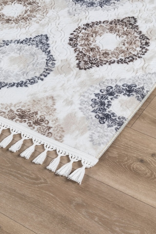 Olivia Vl Iskandinav Halı Premium Kalite Oturma Odası, Mutfak, Antre, Koridor Halısı 7004 Krem 7004 Krem