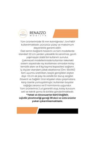 Lotus 4 Çekmeceli Çift Kişilik Mdf Karyola 160x200 Yatak Uyumlu - Atlantik Çam