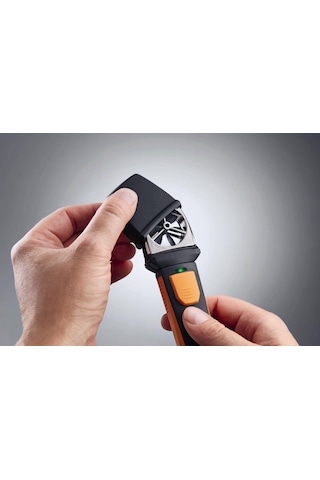 Testo 410i Akıllı Telefon İle Kullanılabilen Pervaneli Anemometre