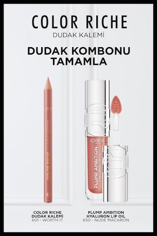 L'oréal Paris Color Riche Dudak Kalemi - 601 Worth It Diğer