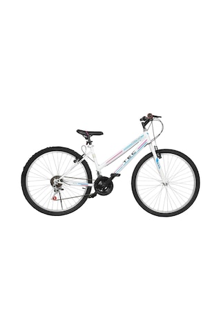Bisiklet Vision Tec Eros 26" Jant 21 Vites Kadın Dağ Bisikleti Beyaz - Pembe &amp Vitesli Bisiklet Çok Renkli