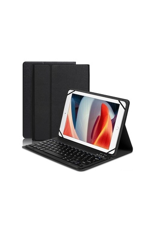 Yunboo Çok Fonksiyonlu 9-11 İnç Tablet Klavye Kılıfı - Bluetooth, Dokunmatik, 7 Renkli Aydınlatmalı Diğer Diğer