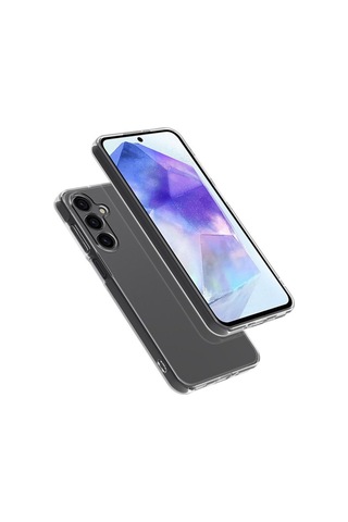 Samsung Galaxy A16 Uyumlu Kapak Kamera Korumalı Süper Silikon Şeffaf Kılıf