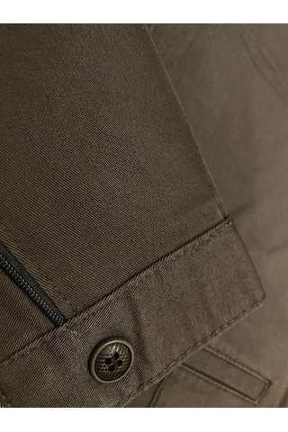 Gruva Erkek Regular Fit Normal Kesim Likralı Esnek Rahat Mevsimlik Gabardin Keten Pantolon Füme