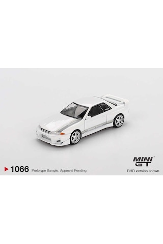 Mini Gt Nissan Skyline Gt-r R32 Veilside Combat C-ı White 1066 1/64