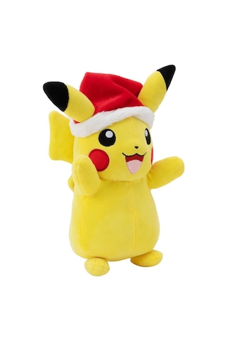 Pokemon Pelüş Figür Yılbaşı Serisi - Pikachu 20cm Pkw3376 Çok Renkli