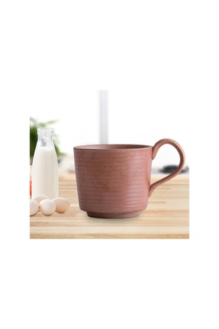 Suntek Seramik Kahve Kupa 360 Ml Japon Tarzı Retro Latte Stil-b