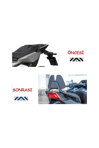 Honda X-adv 750 Sissy Bar Bağlantı Demiri Sırt Dayama Arasmto