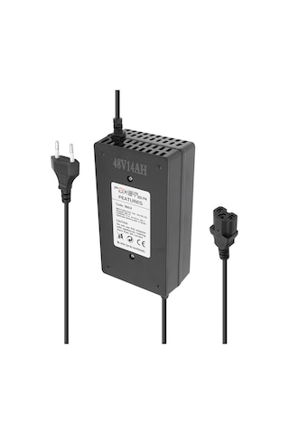 Powermaster 48 Volt 20 Amper Elektrikli Bisiklet Şarj Cihazı Scooter Akülü Sandalye Şarj Aleti