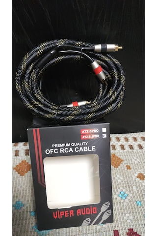 Viper Birinci Kalite Ofc Rca Kablo İzalasyonlu Viper Birinci Kalite Ofc Rca Kablo İzalasyonlu