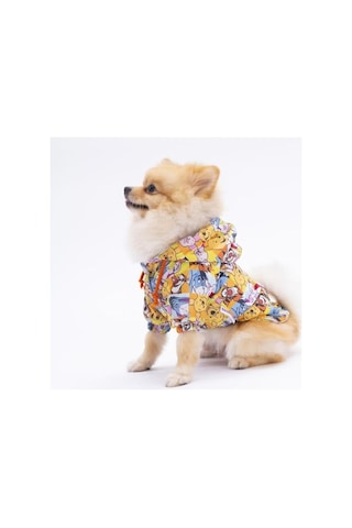 Adonis Köpek Kıyafeti, Winnie The Pooh Mont Ve Yağmurluk, 3xl Açık Gri