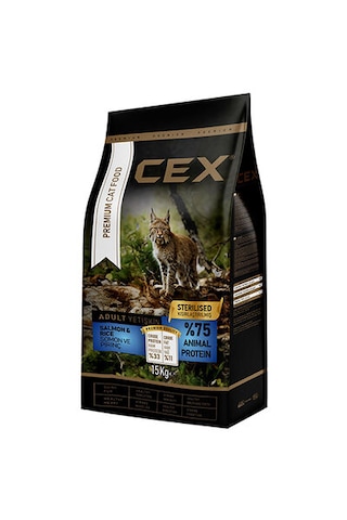 Cex Premıum Cat Sterılısed Salmon & Rıce 15 Kg
