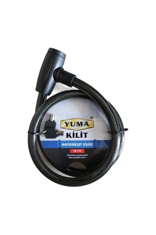 Jenerik Yuma Ym-735 120 Cm 20 Mm Motorsiklet Kilidi
