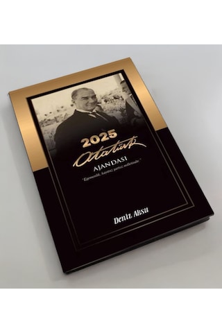 Bk Gift Kişiye Özel Premium 2025 Atatürk Ajandası - 1 Kobitmeyencom33599 Bk Gift Renkli