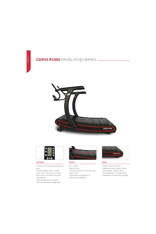 Diesel Fitness Curve R1000 Koşu Bandı