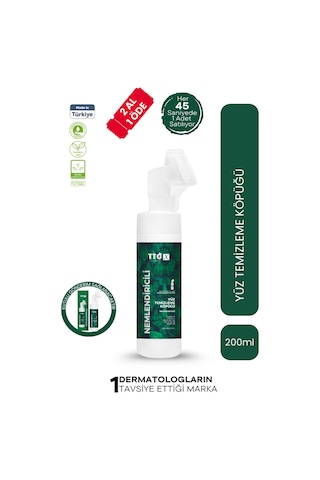Tto X Nemlendirici Yüz Temizleme Köpüğü 200 Ml Hyaluronik Asitli Tüm Cilt Tipleri Için Günlük Kullanım