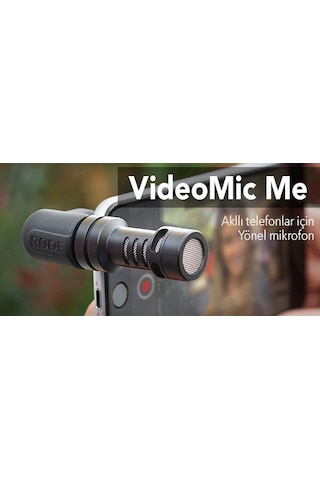 Rode Videomic Me Akıllı Telefonlar için Ios ve Android Shotgun