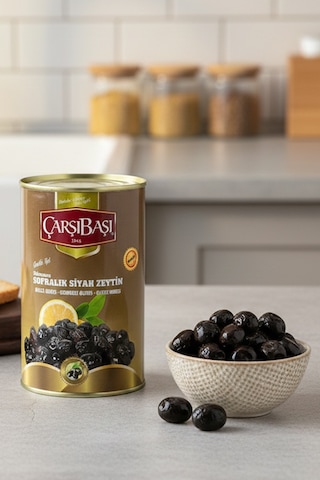 Sofralık Siyah Zeytin Katkısız