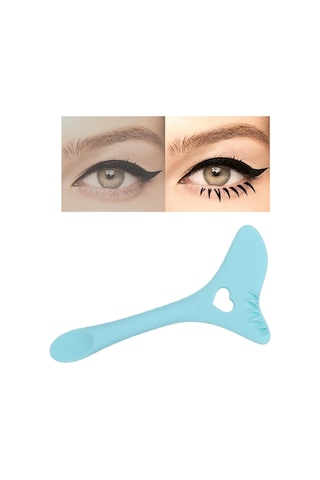 Dolıty Kadınlar Için Silikon Eyeliner Şablonları Göz Mavi Mavi