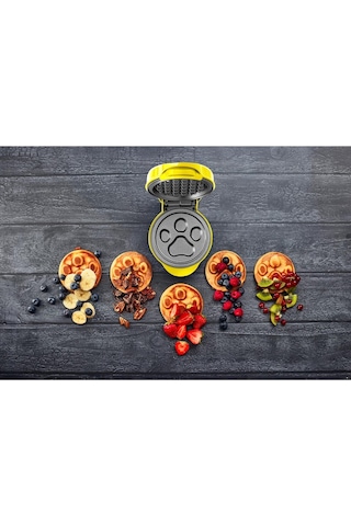 Bestron Paw Patrol Mini Waffle Makinesi,resmi Lisanslı, Yapışmaz Kaplama, 550w Mutfak Ekipmanları Sarı 189436995