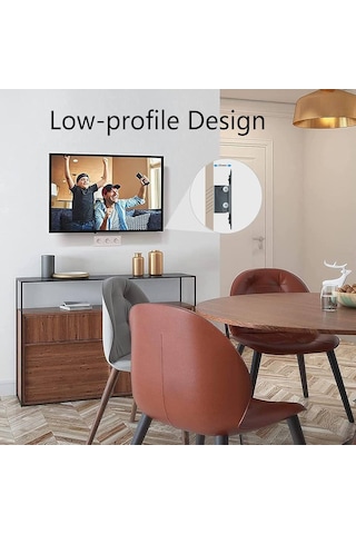 Electroon 14-26'' Sabit 15 Derece Kafa Hareketli Monitör Duvar Askı Aparatı