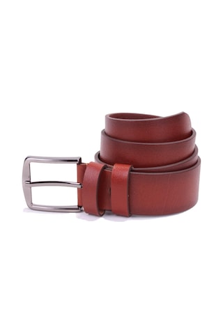 Dagoster DMK26-467DG Taba 4 CM Hakiki Deri Erkek Kemer Taba