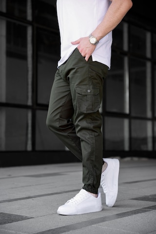 Kargo Cepli Gabardin Kumaş Haki Renk Erkek Pantolon-1796 Haki