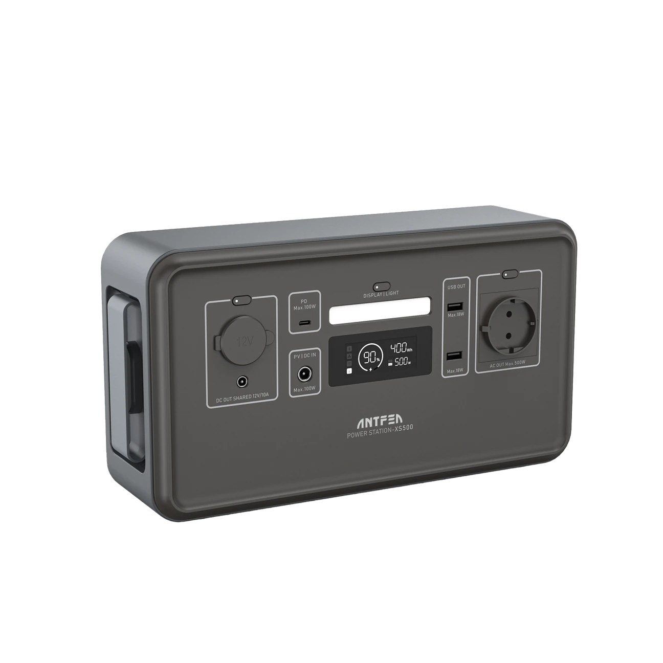 Antfea Xs500f Taşınabilir Güç Sistemi - Gri 500w Mini