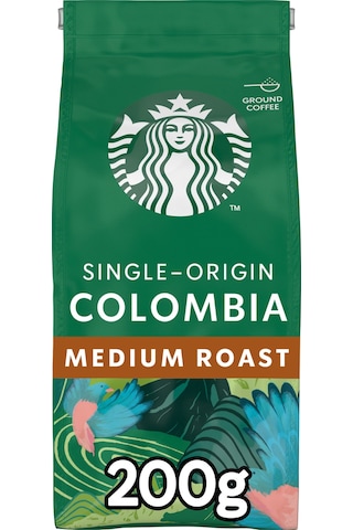 Starbucks Single Origin Colombia Öğütülmüş Kahve 3x200g Çekirdek Kahve
