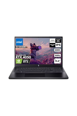 Acer Nitro V 15 ANV15-51-54UY NH.QNBEY.001HMF113 i5-13420H 48 GB 4 TB SSD RTX4050 15.6" W10H Dizüstü Bilgisayar