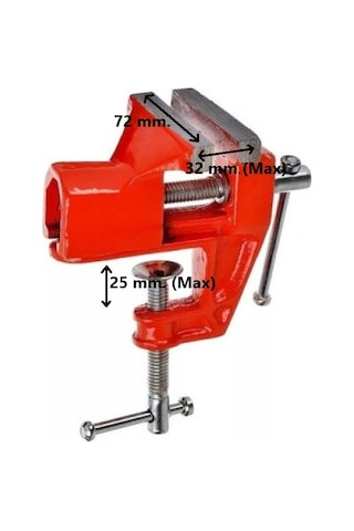 70 Mm. Mini Masa Hobi Mengenesi Kuyumcu Saatçi Mengene