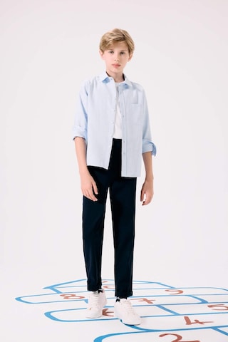 Defacto Erkek Çocuk Okula Dönüş Regular Fit Düz Paça Gabardin Pantolon U3254a625aunv253 Lacivert