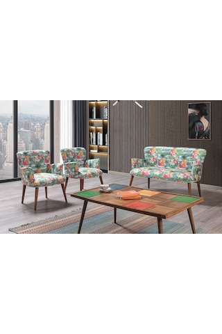 Bahar Çay Seti (Balkon, Salon, Cafe, Ofis) 2+1+1