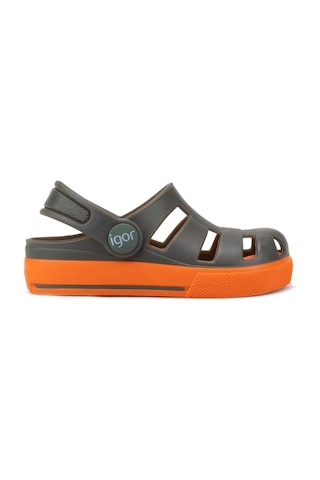 Igor S10284-042 Ola Combı Kaki Naranja Sandalet Haki Turuncu Turuncu