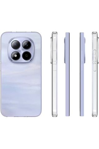 Xiaomi Redmi Note 15 Pro Plus Kılıf İnce Ve Esnek Şeffaf Süper Sil İkon