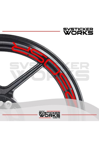Cfmoto 250sr Sticker Jant İçi Yazı 8li Sticker Set
