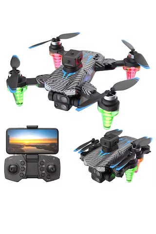 C19s Drone 360 Derece Engel Kaçınma Karbon Fiber Drone Wifili 108