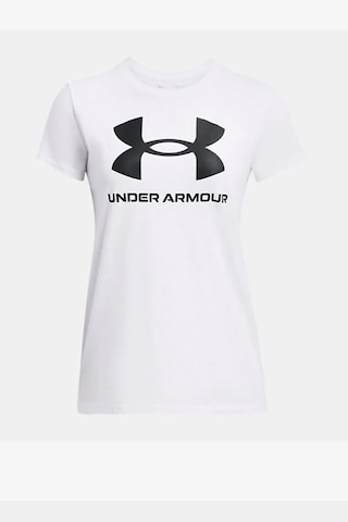 Under Armour Ua Logo Ss Kadın Tişört Beyaz