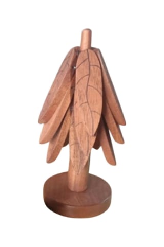 Homyl Yılbaşı Ağacı Bardak Altlıkları Sıcak Yemekler 3 Parça Set Diğer