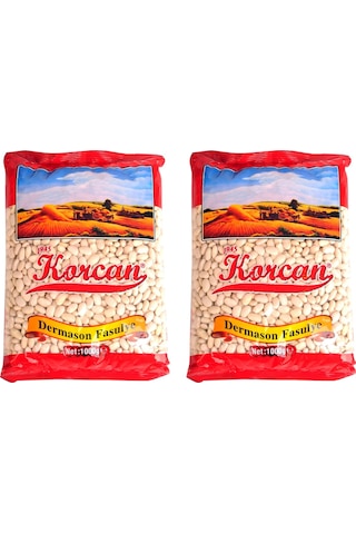 Korcan Dermason Fasulye 2 x 1 KG