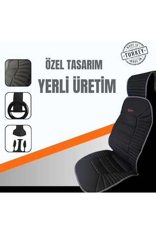 Ady Bumerang Minder Oto Minder Renk Siyah Ortopedik 2'li Set