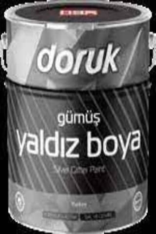 HASKAN Doruk Gümüş Yaldız Boya Soba Boyası 0.20 Litre