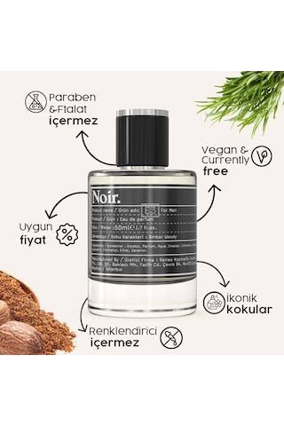 Noir E3 Erkek Parfüm EDP 50 ML