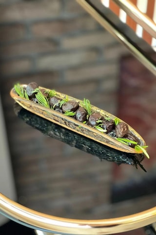 Amber Zeytinlik Zeytin Sunum Servis Tabağı 35 Cm