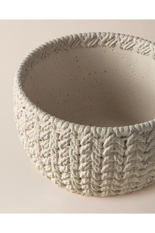 Dolly Saksı - Ekru - 18 Cm 8684427125236 Diğer